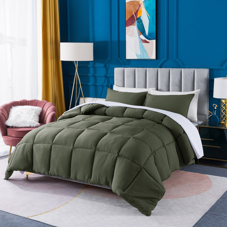 DOMDEC All Season Down Alternative Quilted Comforter SetSoft